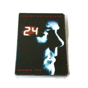 24 SEASON 2 DVD SET STARRING KIEFER SUTHERLAND (THE COMPLETE SECOND SEASON)